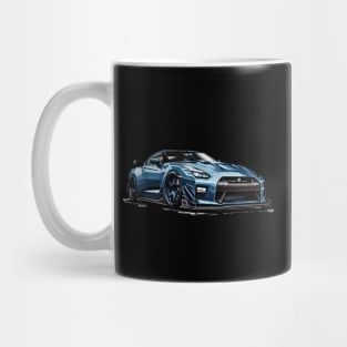 Nissan Gtr r35 Godzlila Car Lover T-Shirt Mug